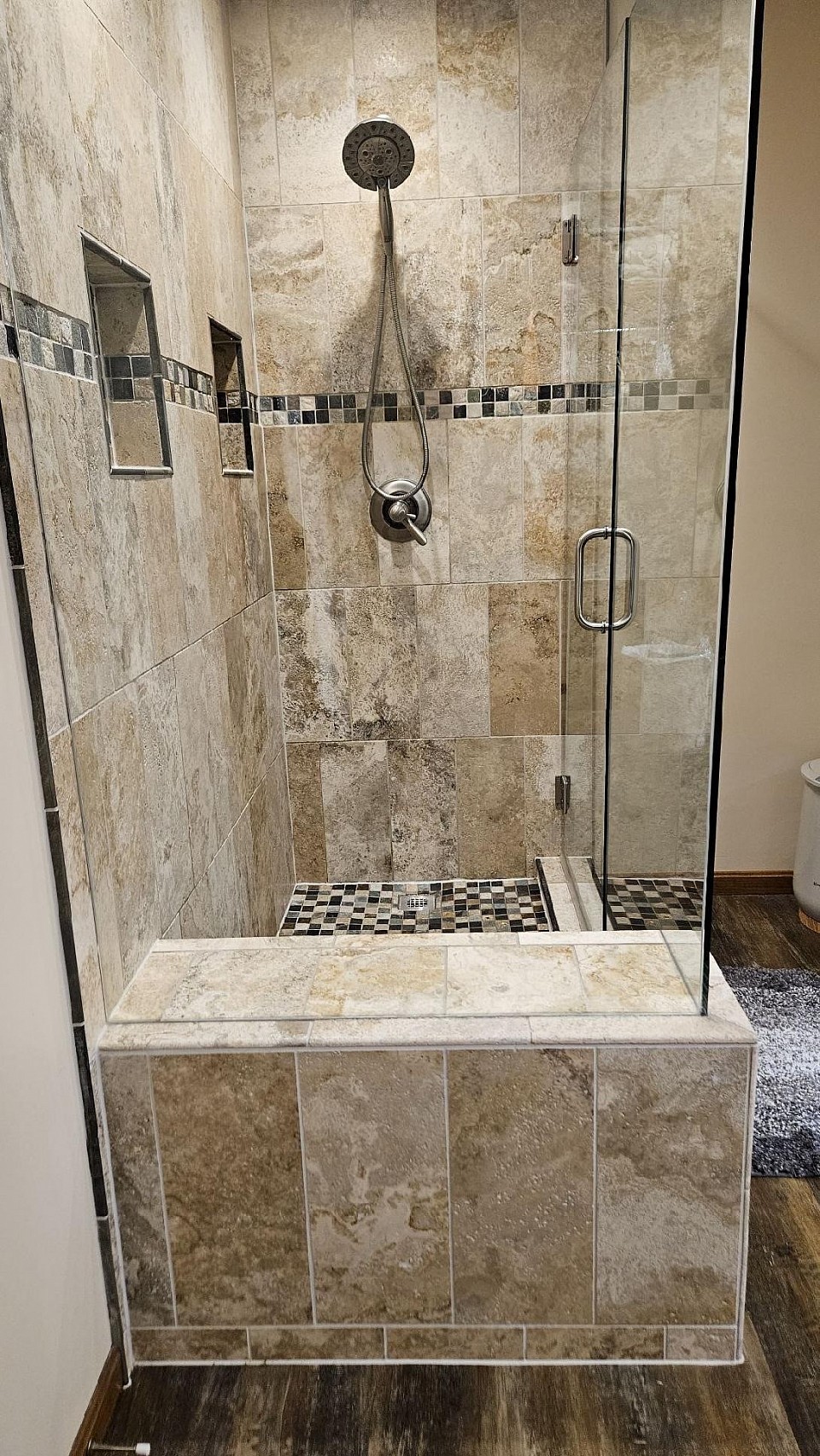 This shower looks  like Italy came to Ohio to stay.